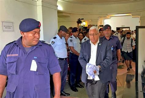 Former Fiji PM Frank Bainimarama Sentenced To One Year Jail For