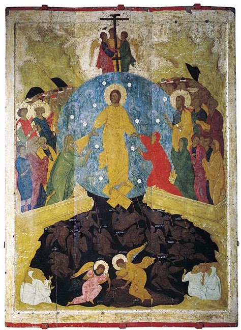 Дионисий (ок.1440-1502) -- Дионисий и мастерская. Воскресение Христово ...