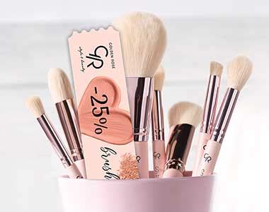 25 popusta na sve Golden Rose Nude četke Golden Beauty Shop
