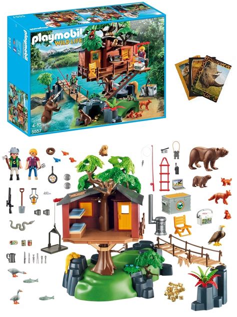 Playmobil Wild Life 5557 Domek Na Drzewie 13052429282 Allegro Pl