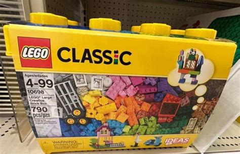 790 Piece Lego Classic Large Creative Brick Box