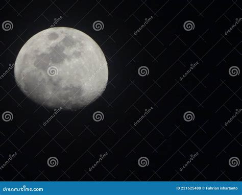 Moon Sighting At Night Stock Photo Image Of Night Crescent 221625480