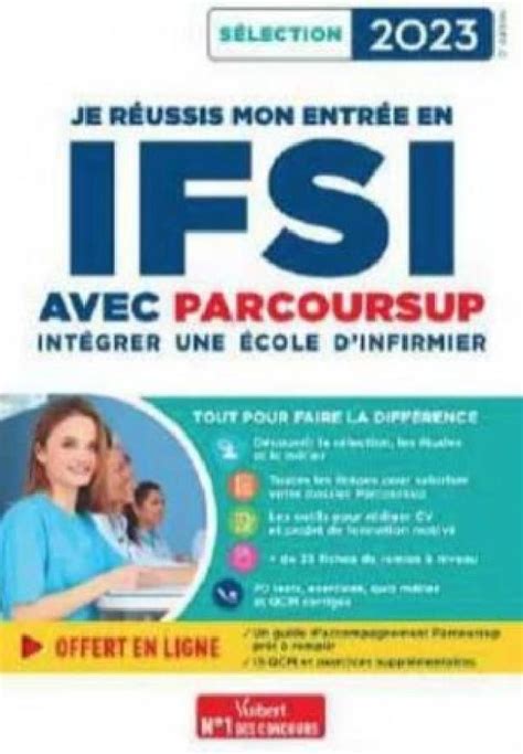 Je réussis mon entrée en IFSI avec parcoursup 2023 Marion Gauthier