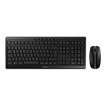 CHERRY STREAM DESKTOP Ensemble Clavier Et Souris Sans Fil 2 4 GHz