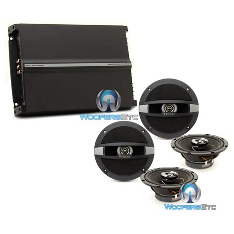 2 Pairs Focal R-165C - Auditor 6.5" 120W RMS 2-Way Coaxial Speakers R ...