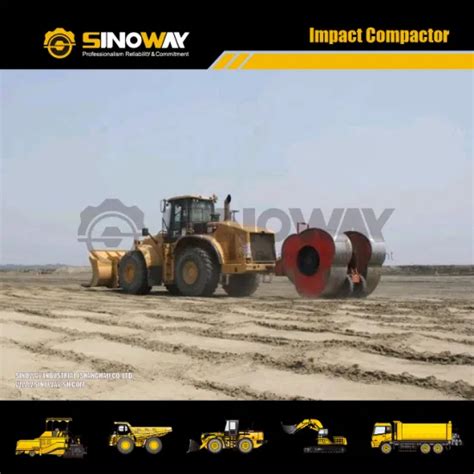 3 Sided Impact Roller Compaction Machine Sinoway Impact Trilateral