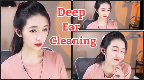 Asmr Deep Ear Cleaning Ear Cleaning Asmr In Tapping Sounds