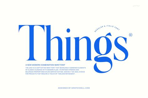 Things Serif Family Font - Design Cuts