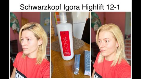 Lightening Hair At Home Igora Highlift Special Blonde Cendre Colour Refreshing Blonde