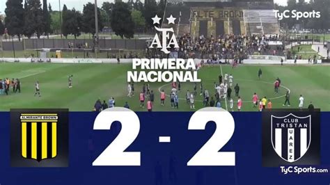 Almirante Brown Vs Tristán Suárez En Vivo Seguí El Partido Minuto A