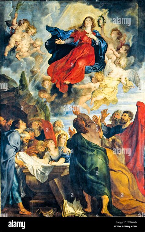 Peter Paul Rubens La Peinture L Assomption De La Vierge Marie 1616