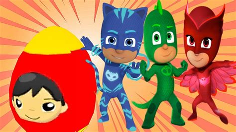 Tag With Ryan PJ Masks Mystery Surprise Egg New UPDATE Catboy All