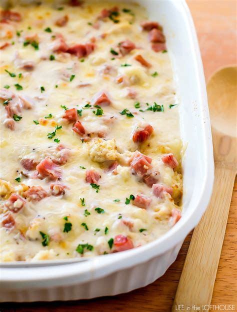 Chicken Cordon Bleu Casserole Life In The Lofthouse