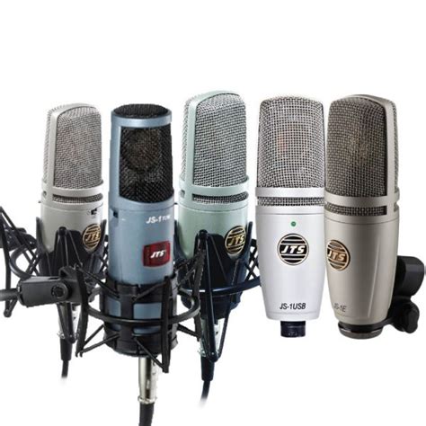 JTS STUDIO MICROPHONE SERIES – Acoustic & Lighting System I ...