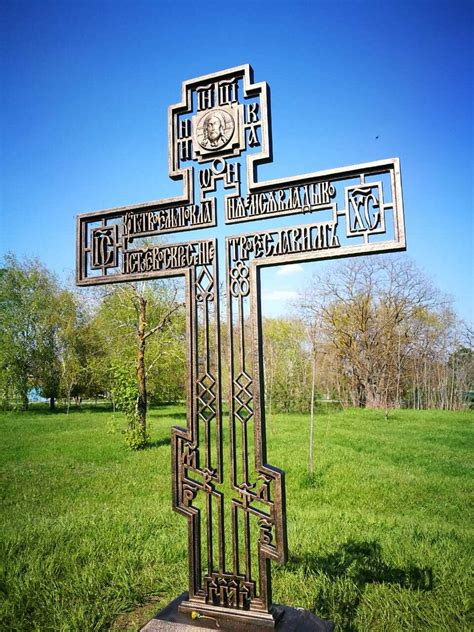 Крест на могилу, Крест надгробный, Крест чугунный на могилу, Крест ...