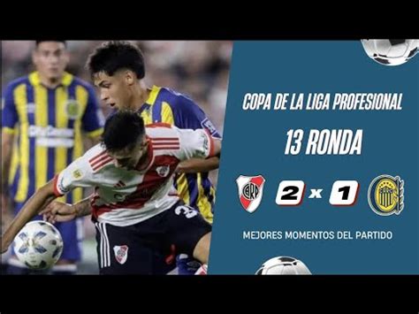 River Plate Vs Rosario Central En Vivo YouTube