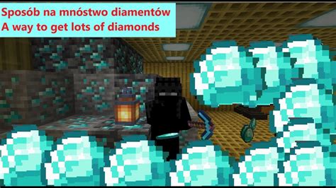 Minecraft Jak Szybko Znale Diamenty How To Find Diamonds Quickly