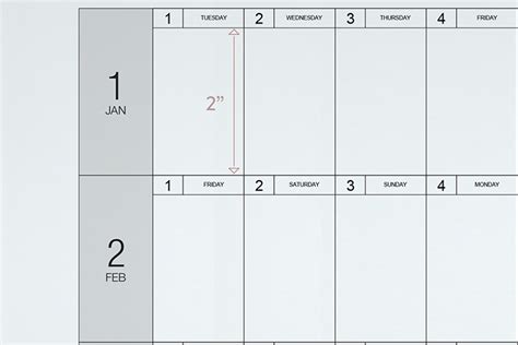 Workhow Decade Planner Calendar