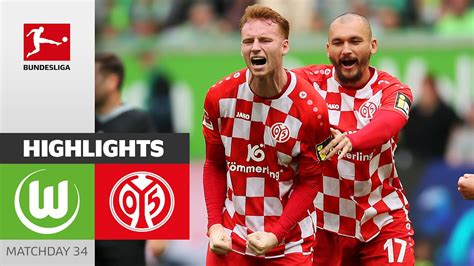 Mainz Save Themselves Vfl Wolfsburg Fsv Mainz