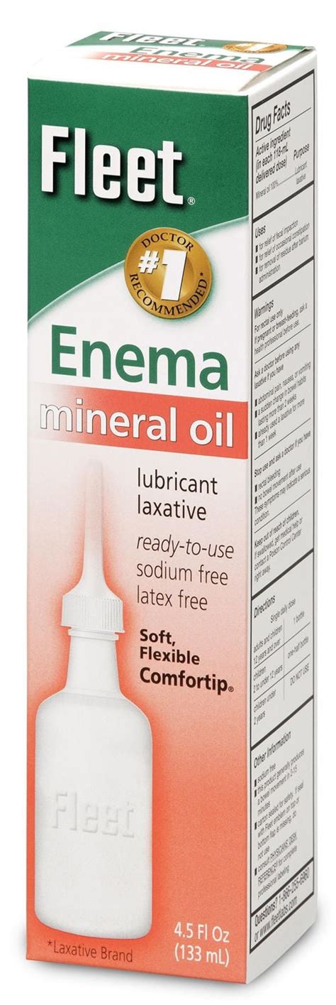 Fleet Enema Mineral Oil Adl