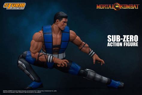 ToysTNT Mortal Kombat Figura 1 12 Sub Zero Unmasked 16 Cm