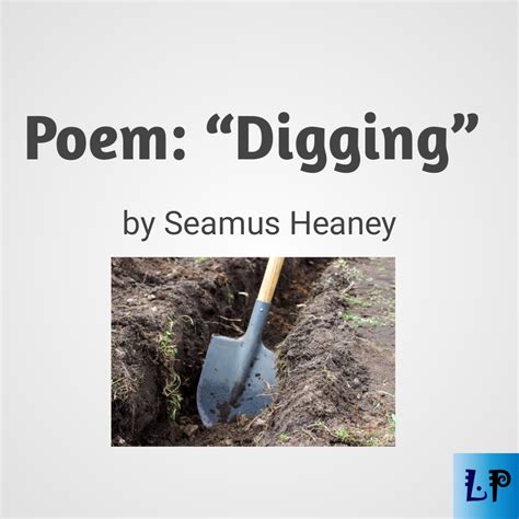 Poem Digging” By Seamus Heaney Literature Padi