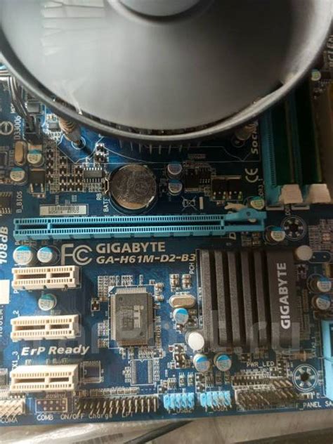 Материнская плата Gigabyte GA-H61M-D2-B3 Rev 1.0 Socket LGA 1155, б/у ...