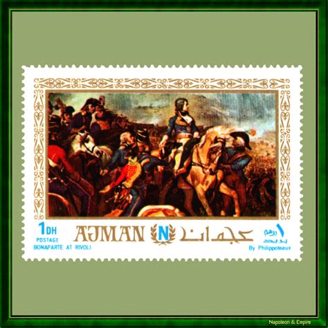 Stamp Representing Bonaparte At The Battle Of Rivoli