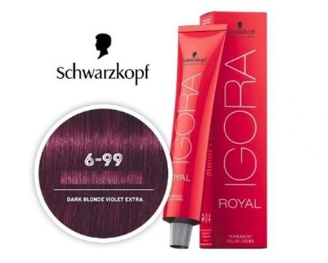 IGORA ROYAL 6 99 Dark Blonde Violet Extra Hair Colour