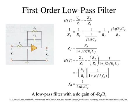 Ppt Lecture 19 High Pass Filters 2 Nd Order Filters Active Filters