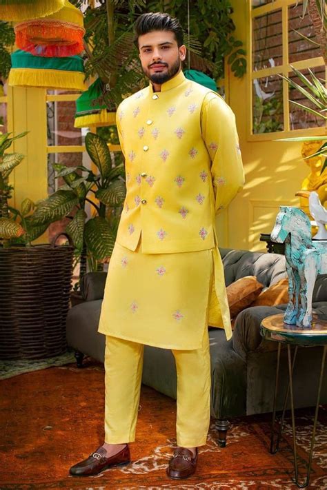 Haldi Ceremony Haldi Kurta For Men Haldi Outfit Haldi Etsy Uk