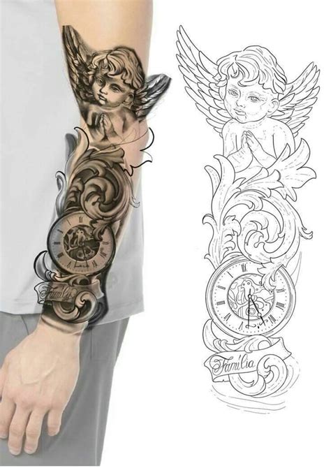 Pin by Alexis Rangel on Guardado rápido Half sleeve tattoos drawings