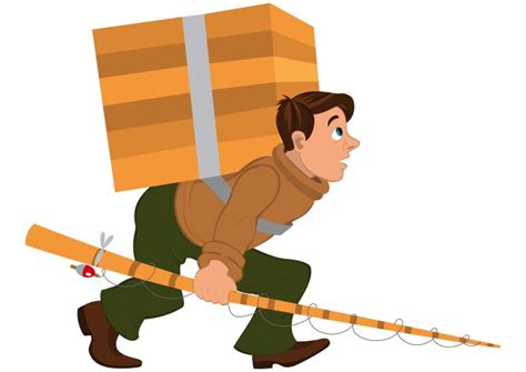 Cartoon Naked Man Holding Tie And Pants Royalty Free Vector