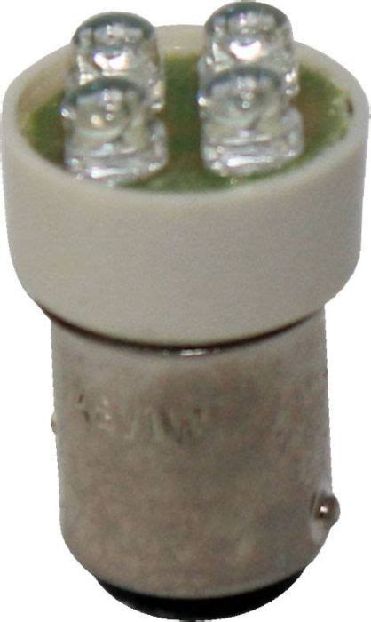 Light Bulb 48v 1w Led Dual Contact Offset Pins Multi National