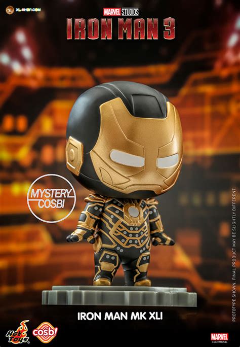 Hot Toys CBX057 Iron Man 3 Iron Man Cosbi Bobble Head Collection Series 3 Random