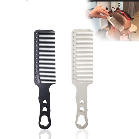 Custom Logo For Salon Equipment Barber Metal Rat Hair Cutting Comb China Hair Comb And Hair