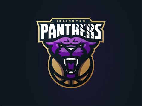 Panthers Sports Logo Design Panther Logo Mascot Design