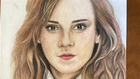 Drawing Tutorial Of Hermione Granger Age 13 YouTube