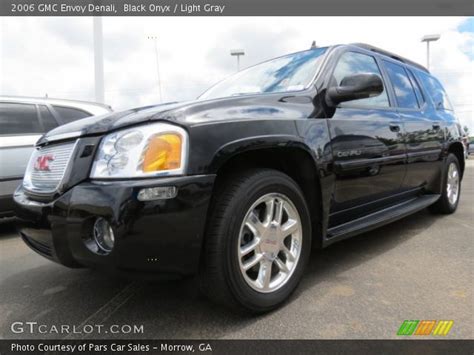 Black Onyx 2006 GMC Envoy Denali Light Gray Interior GTCarLot