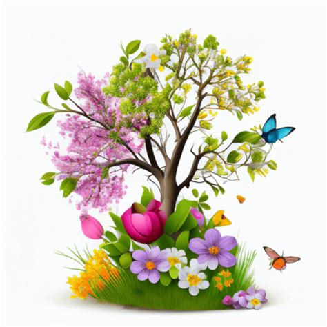 spring clipart  masterbundles