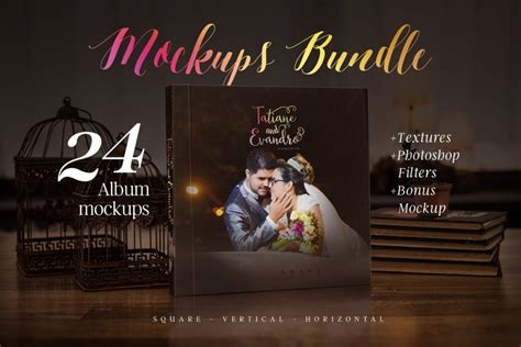 25+ Stunning Album Cover Mockup Free PSD Templates