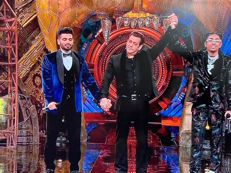 Bigg Boss Winner Mc Stan Lifts The Trophy