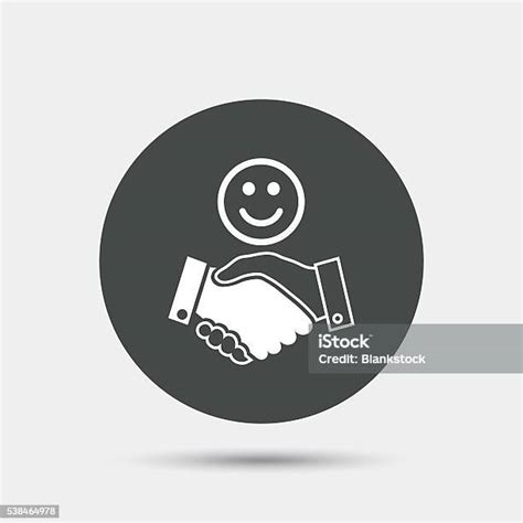 Ikon Tanda Jabat Tangan Senyum Bisnis Yang Sukses Ilustrasi Stok Unduh Gambar Sekarang Istock