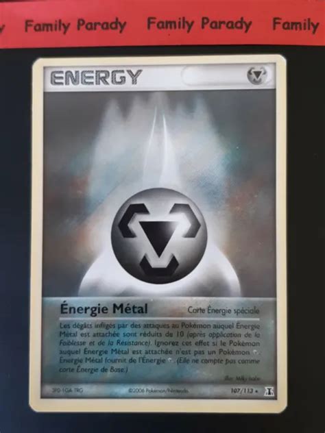 ENERGIE MÉTAL 107 113 Energy Carte Pokemon Rare Ex Espèces Delta Fr Occ