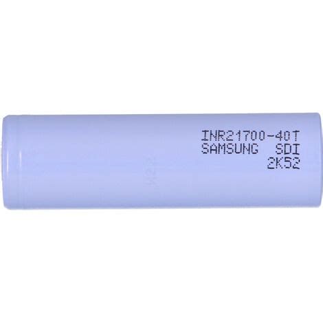 Samsung INR21700-40T 3,6V 4000mAh 35A Li-Ion-Akku