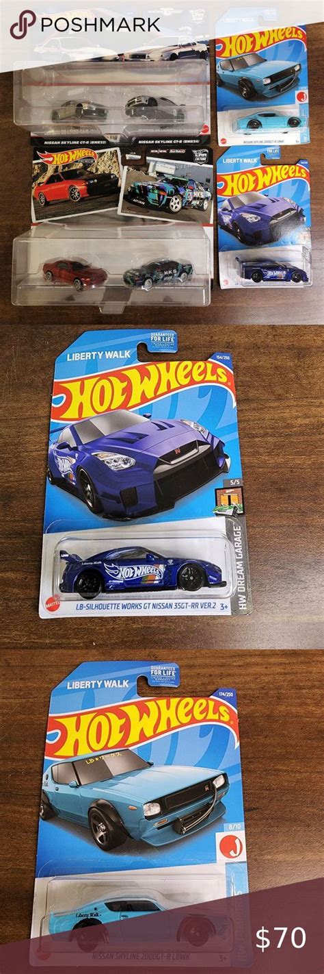 Hot Wheels Nissan Skyline Car Culture And Liberty Walk Lot GT R R R GT