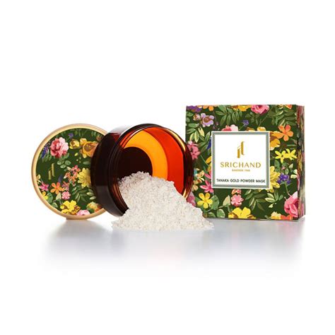 Тайская пудра-маска для жирной кожи с танакой Srichand Gold