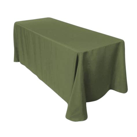 X Sage Green Polyester Tablecloth Elegant Event Essentials