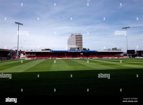 Crewe Alexandra Fc The Mornflake Stadium Stock Photo Alamy