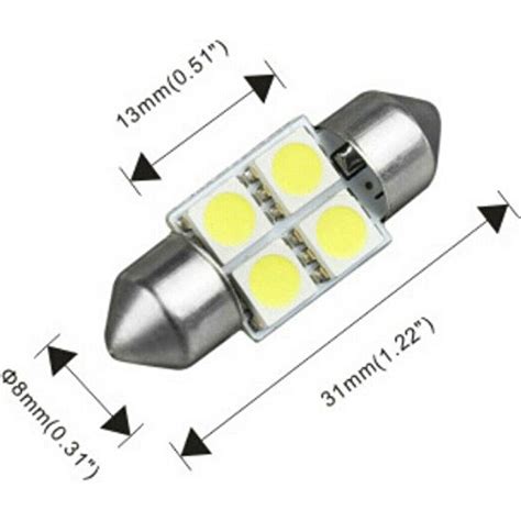 Gorgeous 14 Adet LED Iç Paket Kiti T10 36MM Harita Dome Fiyatı